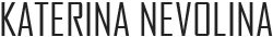 Katerina Nevolina Logo